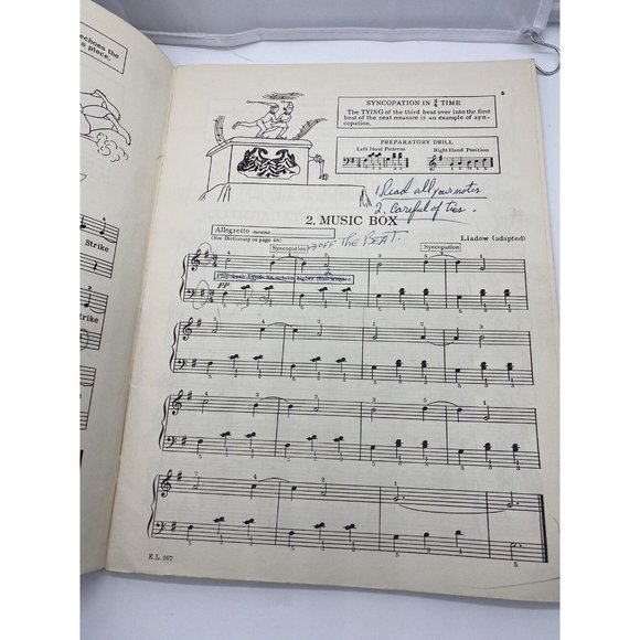 John W Schaum Piano Course B The Blue Book Belwin 1945 Rockville Centre Vintage - Picture 8 of 12